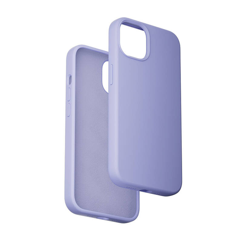 Custodia in silicone Vention KUFV0-20 per iPhone 15 Plus (viola)
