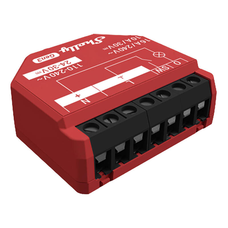 Controller Shelly 1PM Gen3, WiFi/Bluetooth