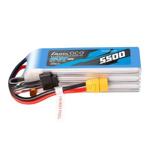 Batteria Gens Ace G-Tech 5500mAh 22.2V 60C 6S1P LIPO con connettore XT90
