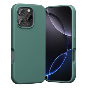 Custodia Vention KUHG0-30 per iPhone 16 Pro MagSafe (verde)