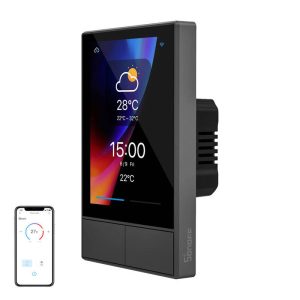 Pannello di controllo WiFi intelligente SONOFF NSPanel (nero, 120 mm)