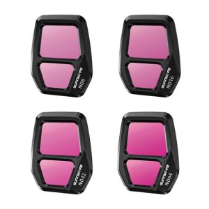 Filtro per obiettivo Sunnylife A3S-FI926 per AIR 3S, set da 4 filtri misti ND8+ND16+ND32+ND64