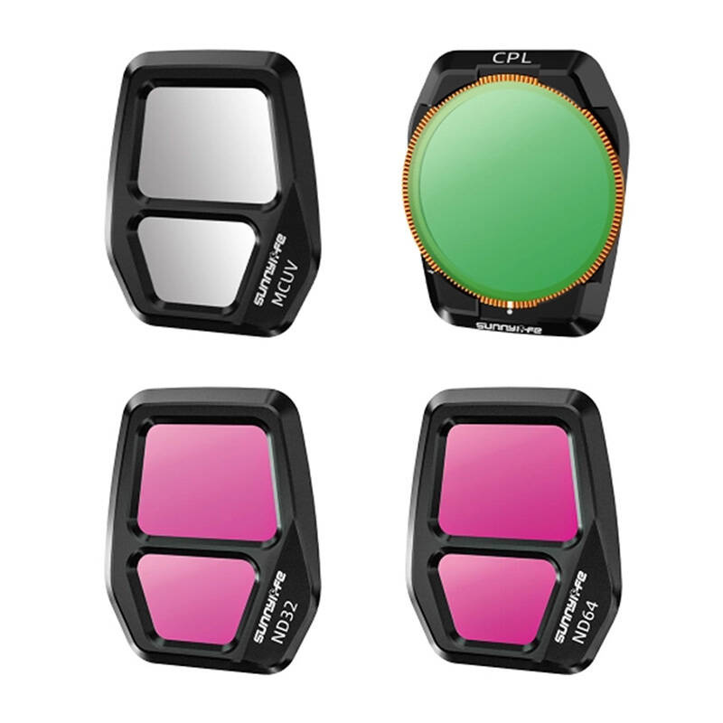 Set di 4 filtri per obiettivo Sunnylife A3S-FI928 per AIR 3S