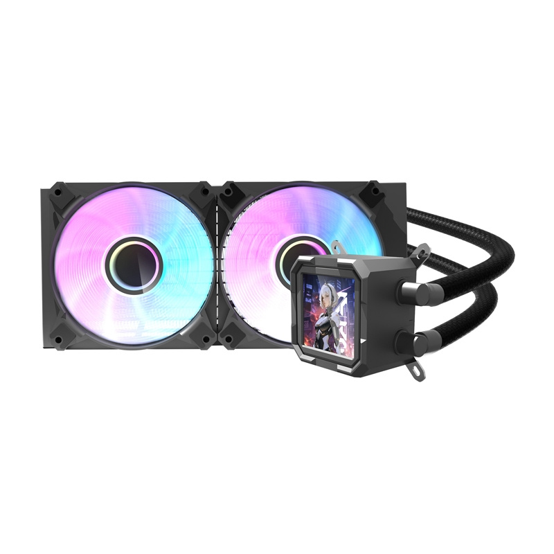 Dissipatore a liquido per CPU Darkflash DV240S (nero)