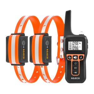 Collare per addestramento cani Rojeco PD5291000m con 2 collari