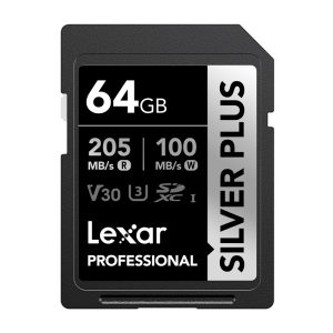 Scheda di memoria Lexar Professional SILVER PLUS SDXC da 64 GB