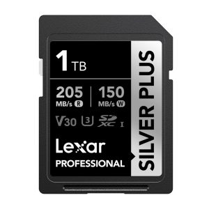 Scheda di memoria Lexar Professional SILVER PLUS SDXC da 1 TB