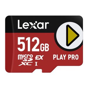 Scheda di memoria Lexar PLAY Pro microSD Express 7.1 da 512 GB