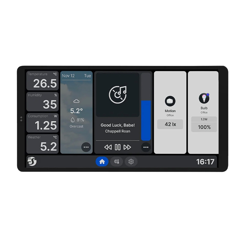 Shelly Wall Display X2 WiFi/BLU (Bianco)