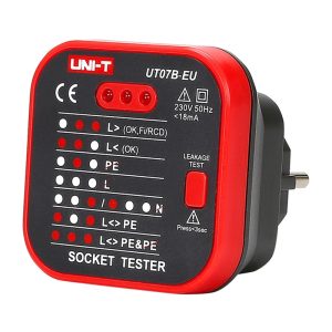 Tester per prese di corrente UNI-T UT07B-EU