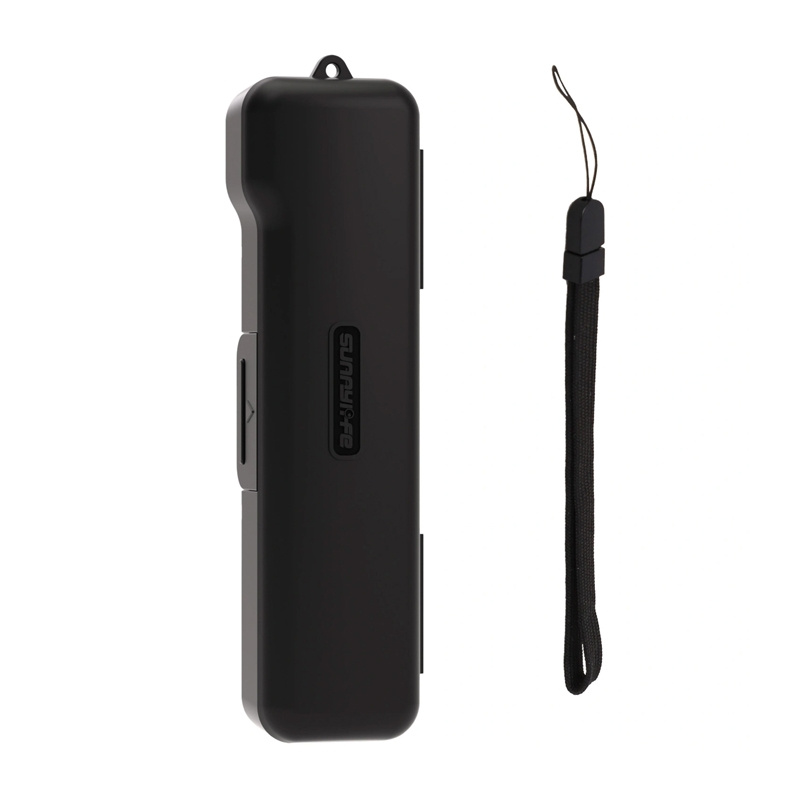 Custodia protettiva Sunnylife con cinturino per Osmo Pocket 3 (nera)