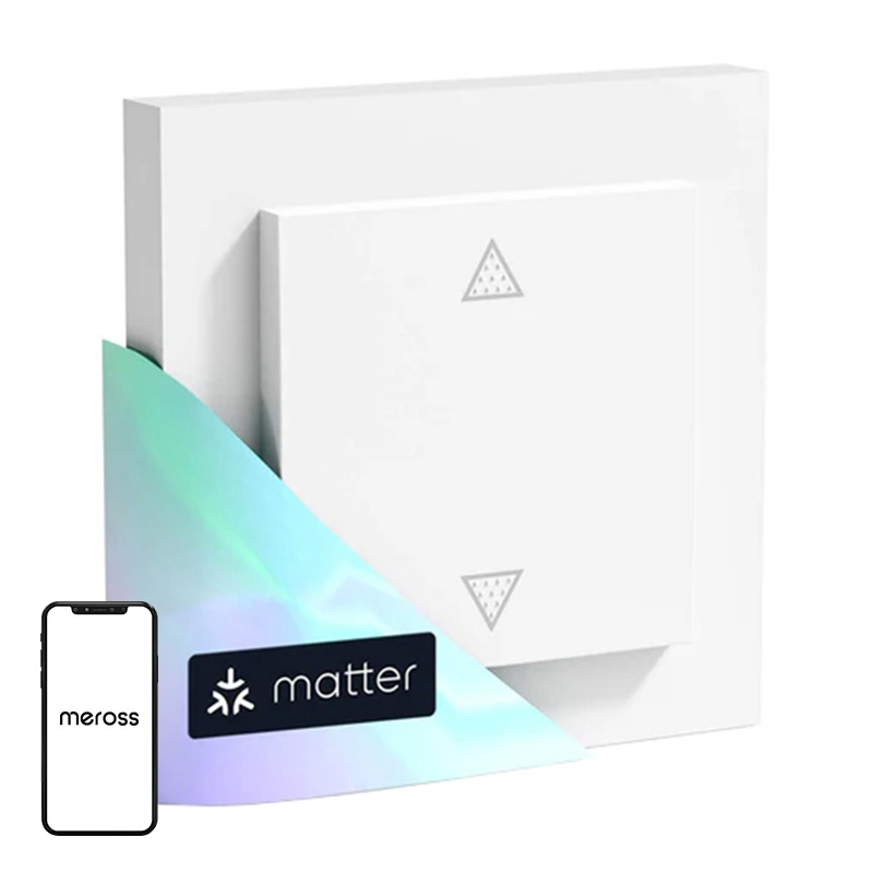 Interruttore intelligente per tapparelle Meross MRS105MA-EU con Wi-Fi (Matter)