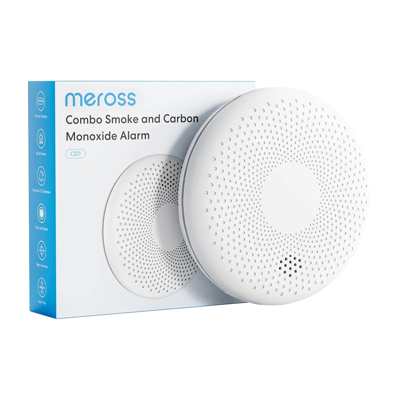 Rilevatore di fumo e monossido di carbonio Meross CS11-EU