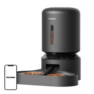 Distributore automatico di cibo Petlibro Granary con doppia ciotola, Wi-Fi, 5L (nero)