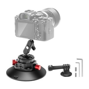 Supporto con ventosa da 1/4 di pollice Neewer CA013 per videocamere sportive (DJI Action, GoPro, Insta360)