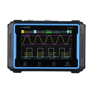 Oscilloscopio portatile 3 in 1 FNIRSI 2C53P con touchscreen da 4,3".