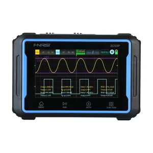 Oscilloscopio portatile 3 in 1 FNIRSI 2C53P con touchscreen da 4,3".
