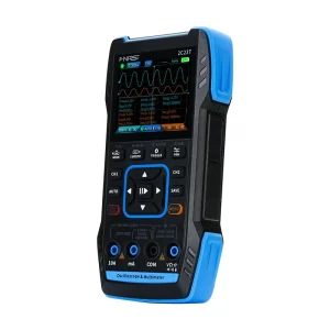 Oscilloscopio portatile 3 in 1, generatore di segnale multimetro FNIRSI 2C23T