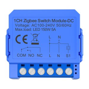 Modulo interruttore ZigBee intelligente a 1 canale Avatto ZWSM16-DC-1 con contatto CC a potenziale zero