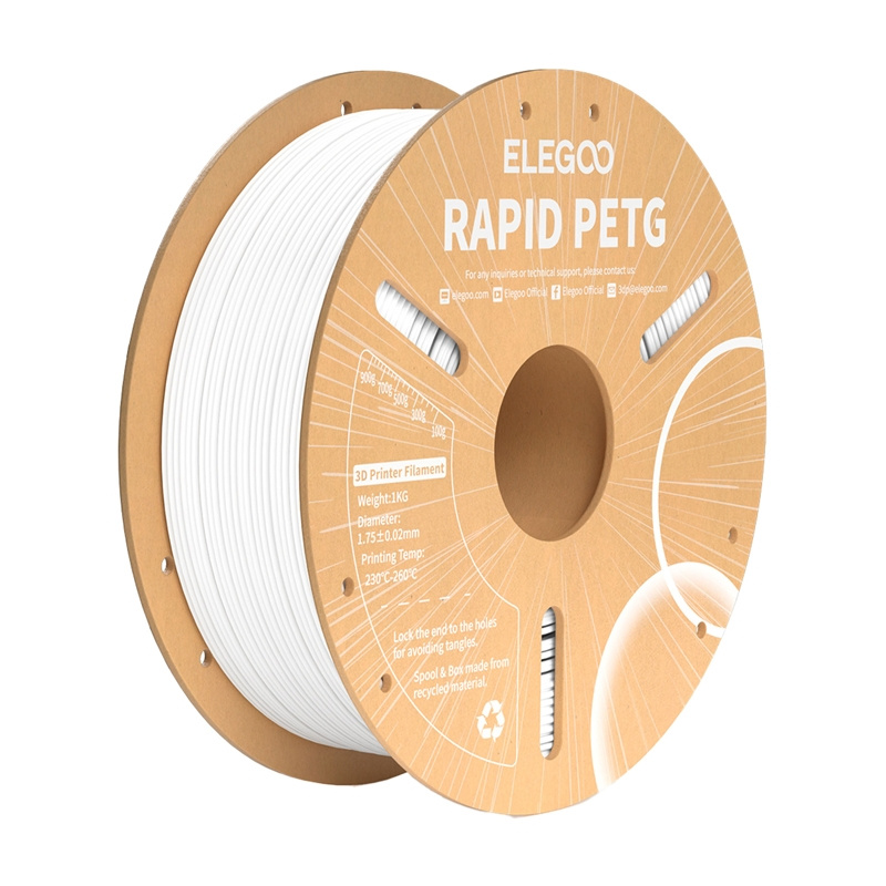 Filamento PETG rapido ELEGOO (bianco)