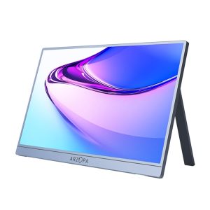 Monitor portatile Arzopa A1S da 14,0 pollici (grigio argento)