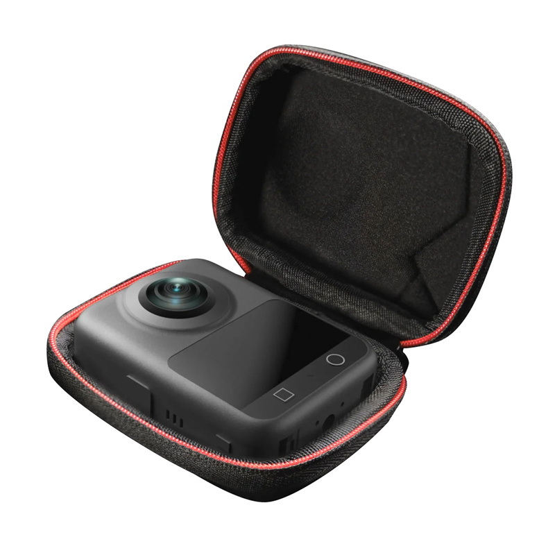 Borsa protettiva Telesin per DJI Osmo 360, completamente chiusa