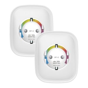 Presa intelligente WiFi Gosund SP1-HE, 2 pezzi (HomeKit) (confezione da due) 16A