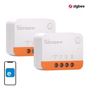 Mini interruttore intelligente ZigBee Sonoff ZBMINIL2 (2 pezzi)
