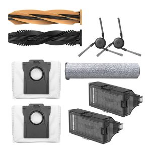Kit di accessori per robot aspirapolvere Dreame Aqua10 Ultra Roller Complete, Aqua10 Ultra Roller, Aqua10 Roller e Aqua10 Ultra Roller Master.