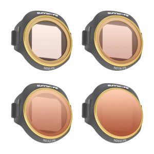 Set di 4 filtri Sunnylife ND8/PL + ND16/PL + ND32/PL + ND64/PL per MINI 5 Pro