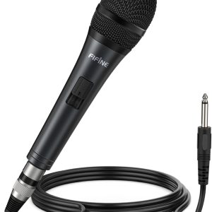 Microfono vocale dinamico Fifine K6 (nero)