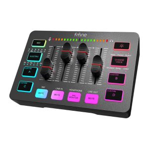 Mixer audio Fifine SC3 (nero)