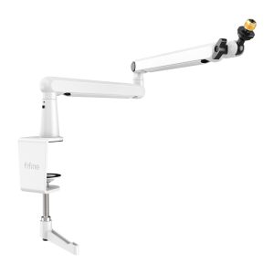 Supporto da tavolo per microfono Fifine BM88W (bianco)