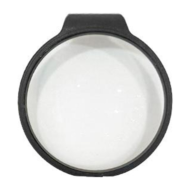 Pellicola protettiva in vetro temperato PULUZ per obiettivo DJI Osmo 360 (nera)