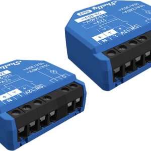 Set di 2 controller Shelly 1 Gen3 WiFi/Bluetooth.