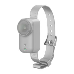 Cinturino in silicone / Collare per animali domestici Puluz per DJI Osmo Nano (grigio)