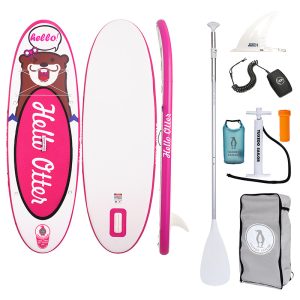 Tavola da SUP per bambini FunWater Tuxedo Sailor, 2,4 m (rosa)