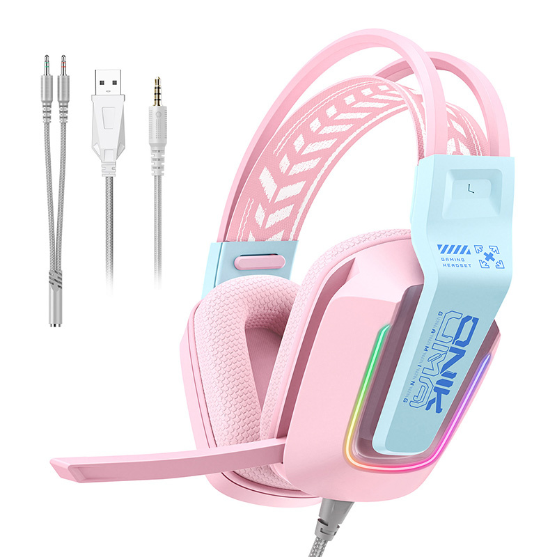 Cuffie da gaming ONIKUMA X13 (rosa)