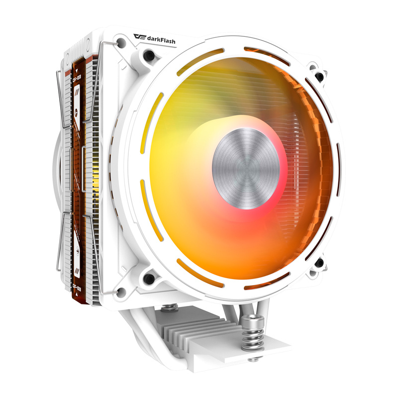 Sistema di raffreddamento attivo per processore Darkflash E400 PLUS (bianco)