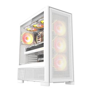 Case per computer DarkFlash AIRNOVA (bianco) + 3 ventole