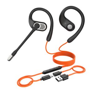Cuffie circumaurali cablate OpenRock Link 10 (nere)