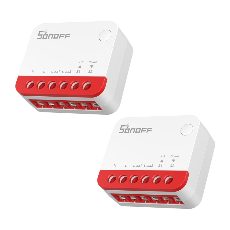 Interruttore intelligente per tapparelle ZigBee Sonoff MINI-ZBRBS (confezione da 2)