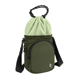 Borsa a tracolla TOMTOC GameOn-G50 per Switch 2 JoyCarry (verde)