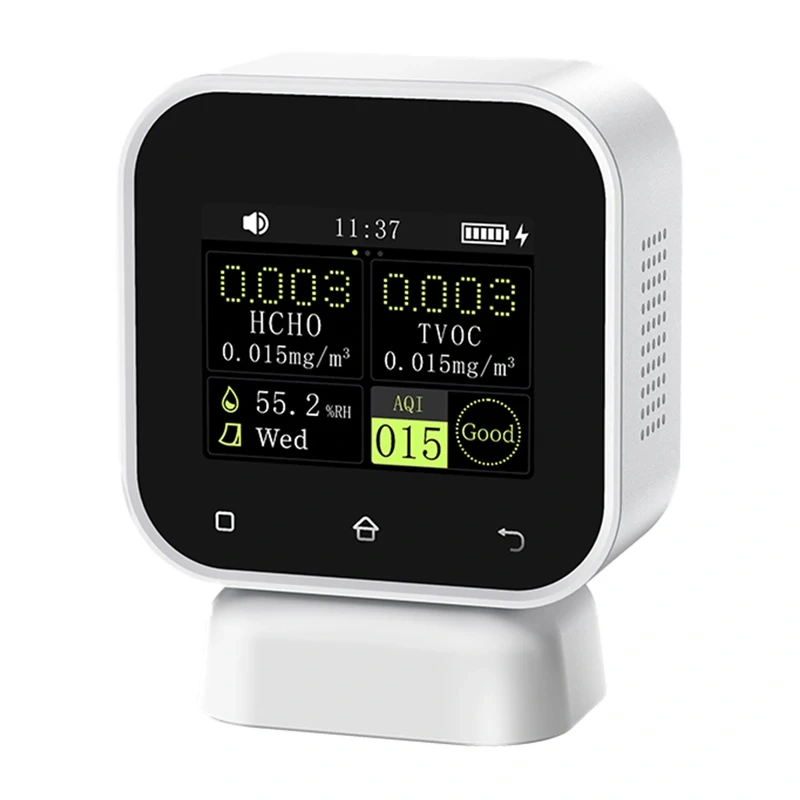 4-in-1 indoor air quality monitor Formaldehyde detector with touch screen FNIRSI SFD-02