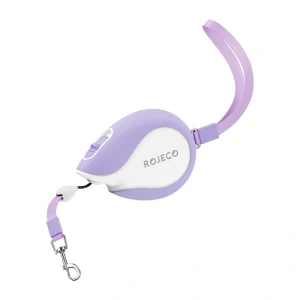 Retractable leash Rojeco Mini Pet 3m (purple)